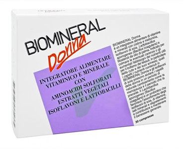 Biomineral Linea Menopausa Donna Integratore Vitaminico Minerale 30 Compresse