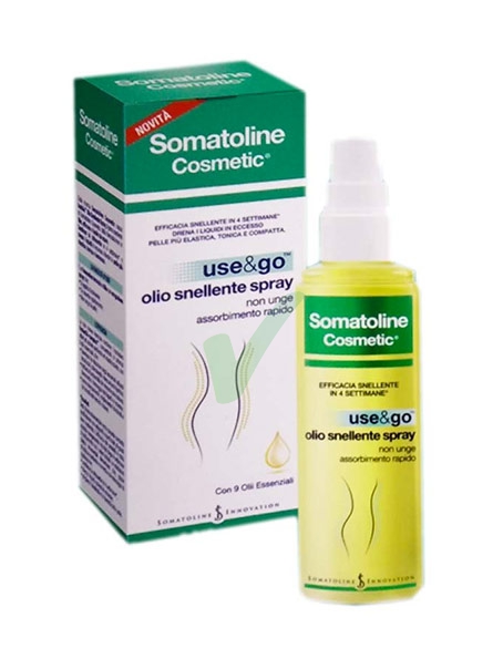 Somatoline Linea Cosmetic Use&Go Olio Snellente Spray Rassodante Drenante 125 ml