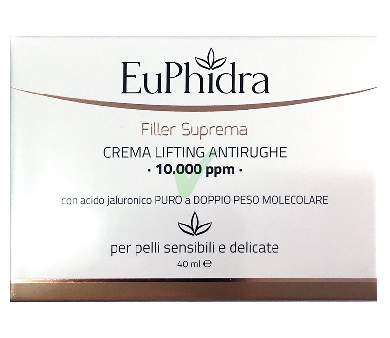 EuPhidra Linea Filler Suprema Crema Lifting Antirughe Acido Ialuronico 40 ml