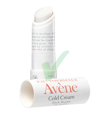 Avene Linea Cold Cream Stick Idratante Nutriente Labbra Pelli Sensibili 4 g