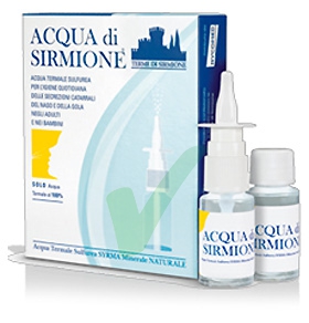 Acqua di Sirmione Protezione Vie Respiratorie Acqua Termale Spray 6 Flaconcini
