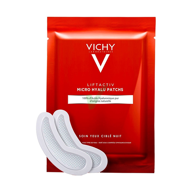 Vichy Linea Liftactiv Micro Hyalu 2 Patch Notte Occhi Anti-Rughe Profonde