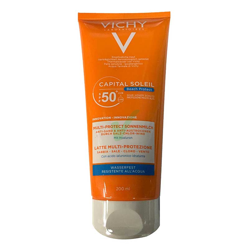 Vichy Linea Capital Soleil SPF50+ Latte Solare Multiprotezion Sabbia Vento 200ml