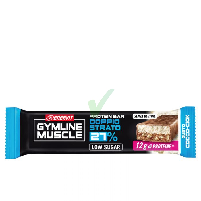 Gymline Protein Bar 27% Doppio Strato 45gr.