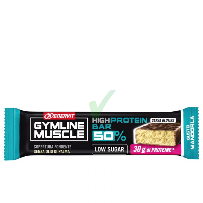 Gymline High Protein Bar 50% Mandorla 60gr