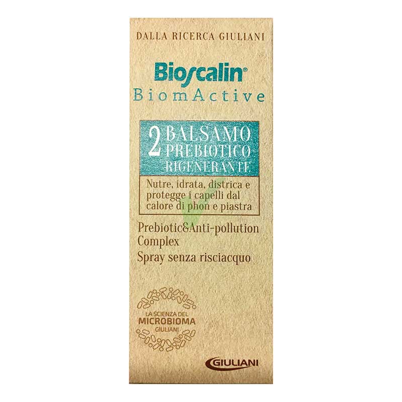 Bioscalin Linea BiomActive Balsamo Prebiotico Equilibrante Anti-Pollution 100 ml