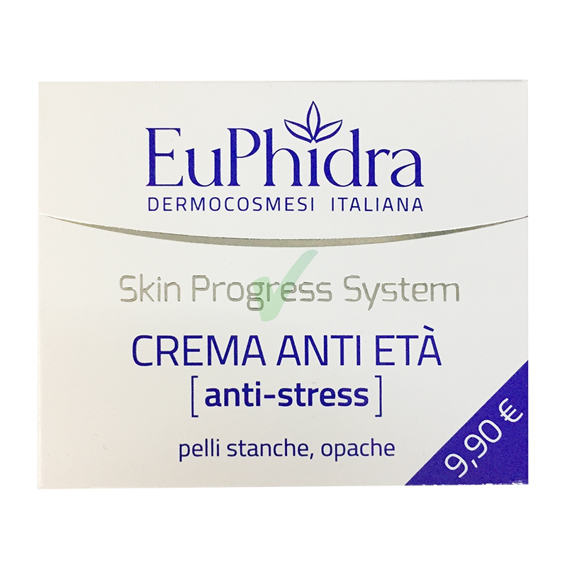EuPhidra Linea Skin-Progress System Crema Anti-Et Anti-Stress Pelle Stanca 40ml