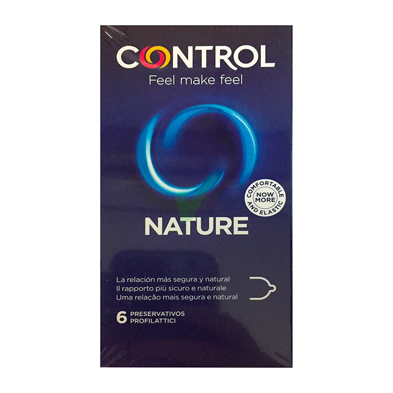 Control Linea Contraccezione Protezione Nature Piacere Naturale 6 Profilattici