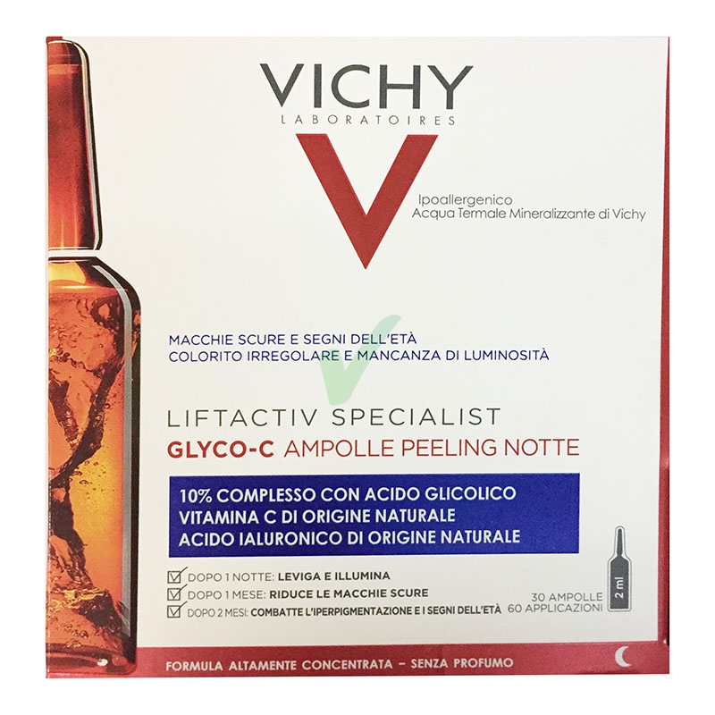 Vichy Linea Liftactiv Specialist Glyco-C Trattamento Antiet Viso 30 Ampolle