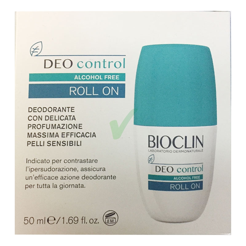 Bioclin Linea Deo 24h Roll-on Deodorante con Delicato Profumo 2 x 50 ml