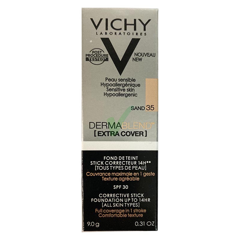 Vichy Make-up Linea Dermablend Extra Cover Stick Fondotinta Correttore Colore 35