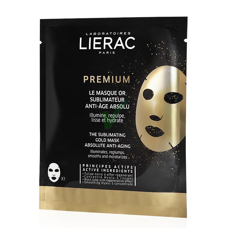 Lierac Linea Premium Maschera Oro Sublimante Anti Et Globale 1 Maschera 20 ml