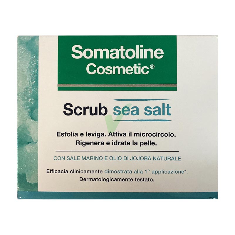 Somatoline Cosmetic Linea Drenante Scrub Sea Salt Esfoliante Marino Corpo 350 g