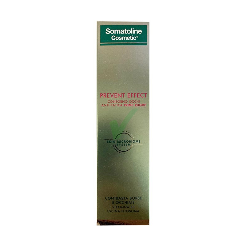 Somatoline Cosmetic Linea Prevent Effect Prime Rughe Contorno Occhi 15 ml