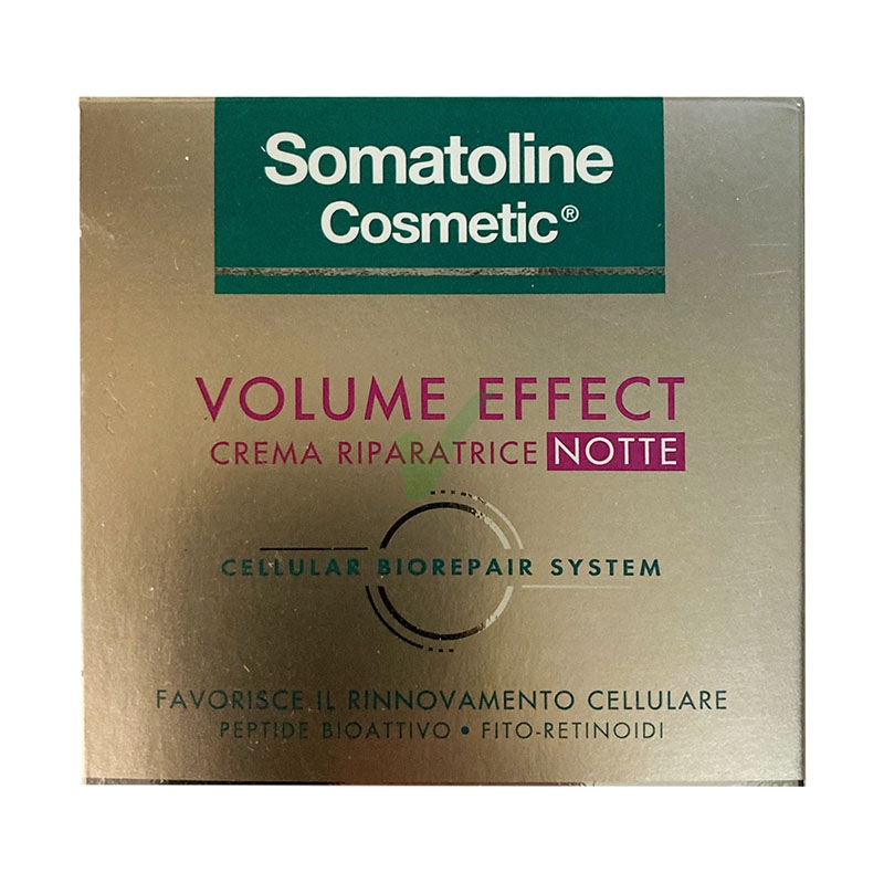 Somatoline Cosmetic Linea Volume Effect Crema Viso Riparatrice Notte 50 ml
