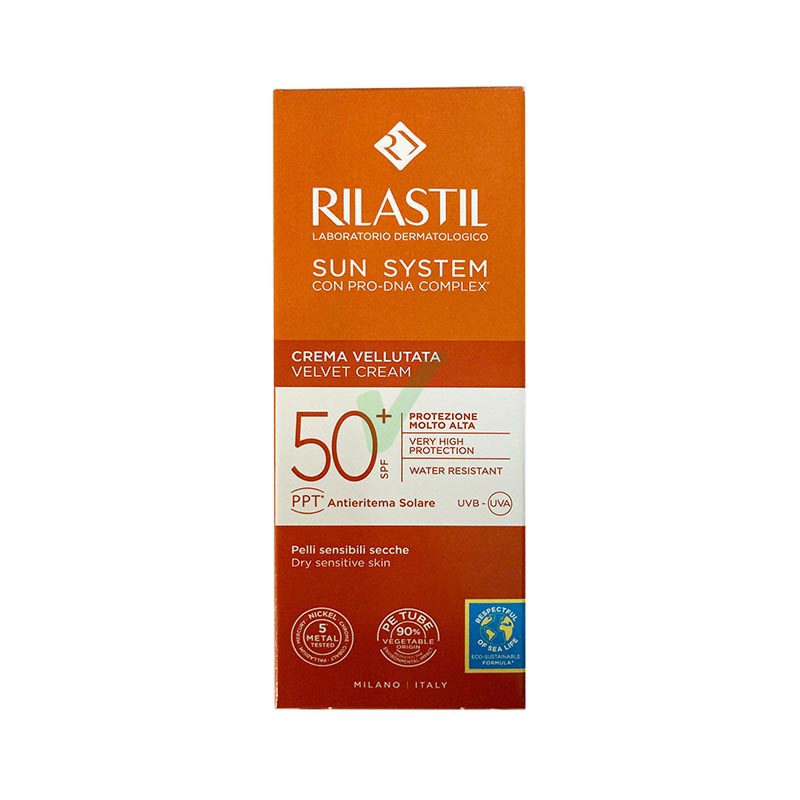 Rilastil Linea Sun System SPF50+ Protezione Molto Alta Crema Vellutata 50 ml