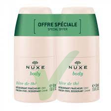 Nuxe Linea Reve de Th Deo Freschezza 24h Roll-on Confezione Doppia 50+50 ml