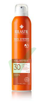 Rilastil Sun System SPF30 Protezione Solare Alta Spray Trasparente 200ml