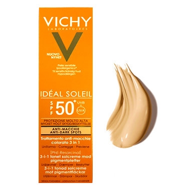 Vichy Linea Ideal Soleil SPF50+ Crema Colorata Anti-Macchie 3 in 1 50 ml