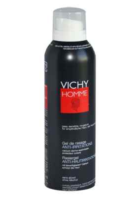 Vichy Linea Homme Gel da Barba Anti Irritazioni Uomo Pelli Sensibili 200 ml